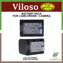 NP-FH70 Battery for SONY HandyCam DCR-SR35E DCR-DVD150E DCR-DVD450E 